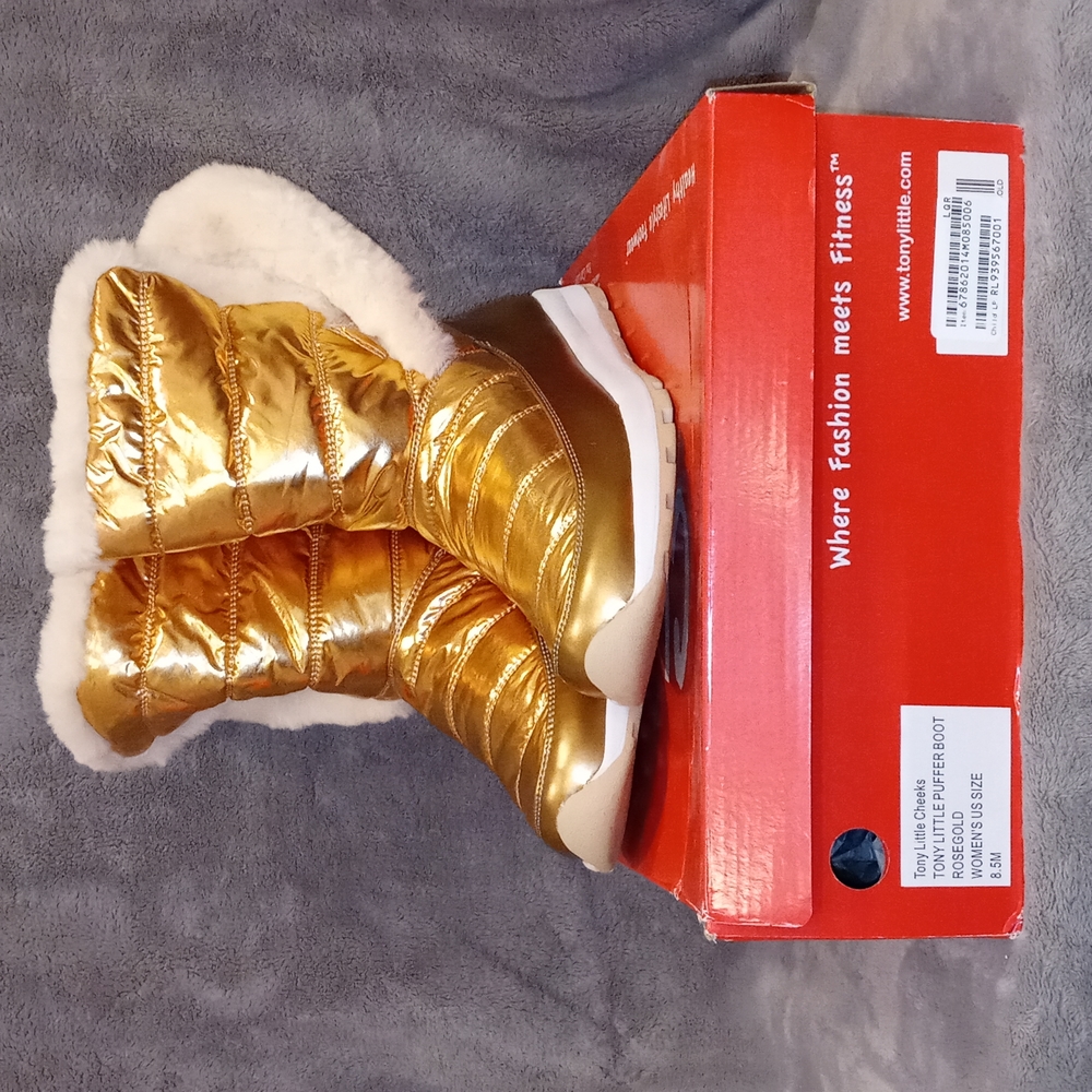 0107 Cheeks Puffer Boots but Tony Little